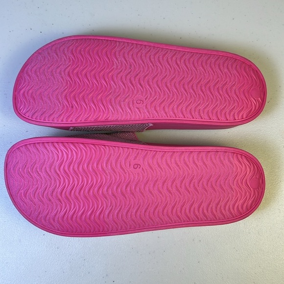 Juicy‎ Couture WOMEN'S WANDER RHINESTONE SANDALS WOMEN'S IN PINK RAINBOW Size 9 - Picture 10 of 15